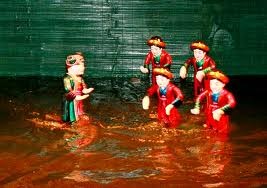 Water puppetry of Nguyen village, Thai Binh province - ảnh 2